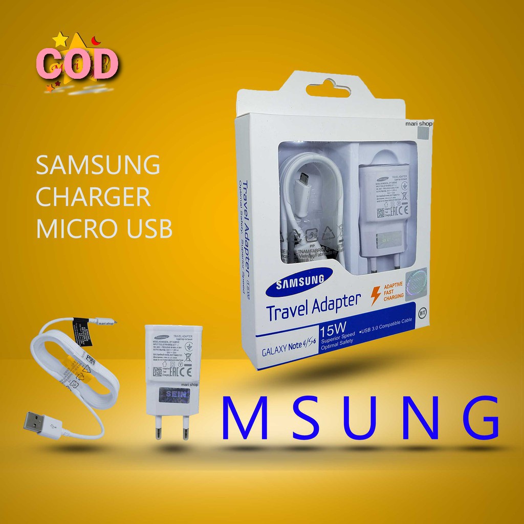 Charger Samsung Original Fast Charging Micro USB | Charger Fast Charging | Casan Samsung