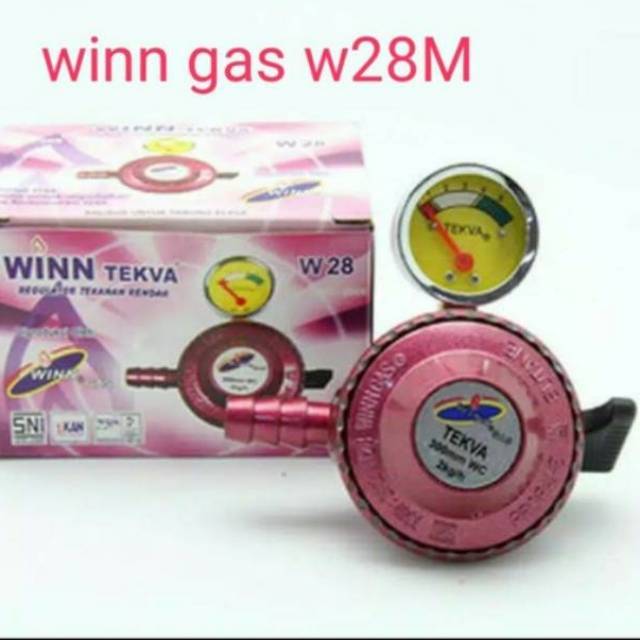 Winn Gas , W 28 M, Win gas ,  Regulator  Meter Tekanan Rendah