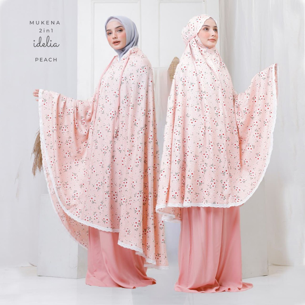 Mukena Dewasa Rayon 2in1 Idelia