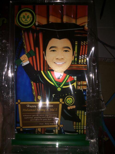 Plakat 10x18cm(4mm) Bentuk Kotak Single /akrilik/wisuda/wedding/souvenir/ultah/kadounik/murah/bagus