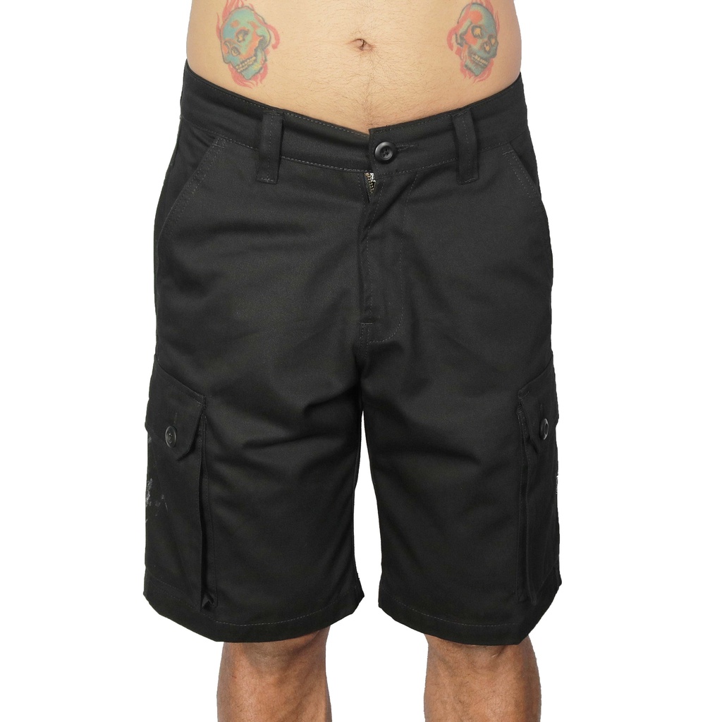 Heretic - Celana Pendek Kargo - Cargo Short Pants - Field