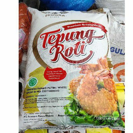 Tepung Roti Panir Premium Primera Panko White Putih 10kg Karung GRAB