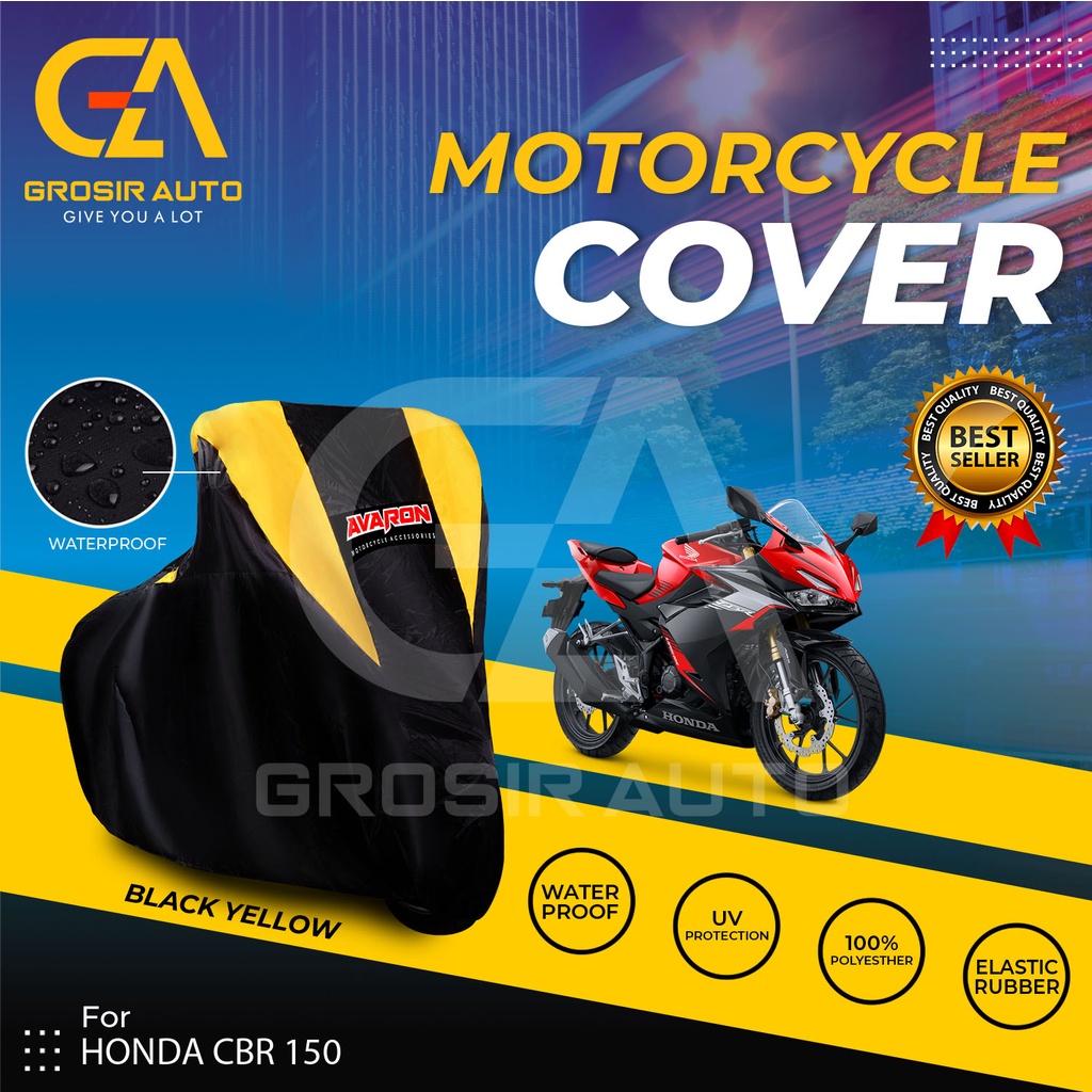 Sarung Motor AVARON CBR 150 Penutup Pelindung Body Cover Motor Warna Anti Air Merk Avaron