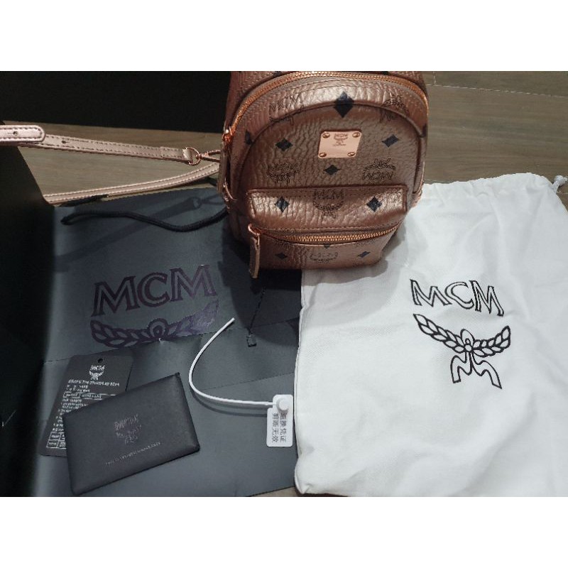 preloved MCM bebeboo rosegold