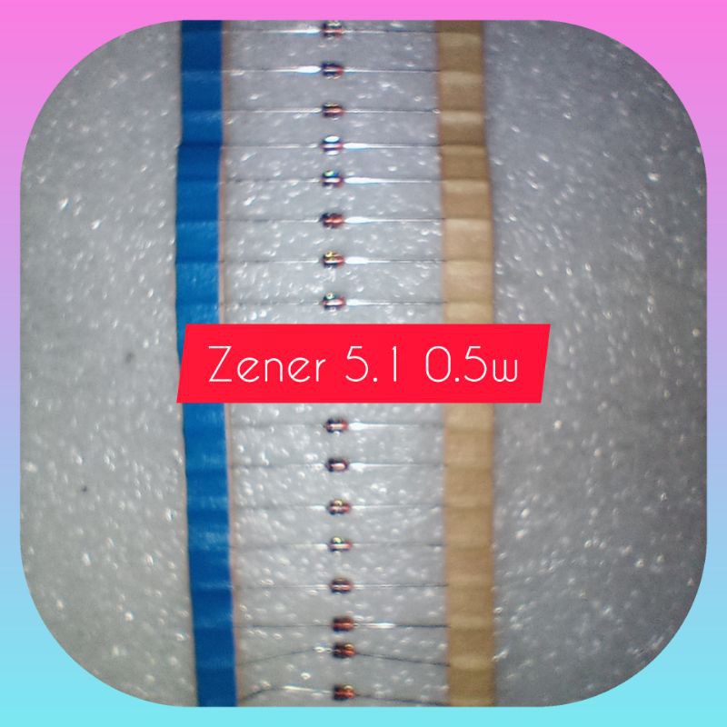 dioda zener 12v 0.5w 5.1 0.5w original