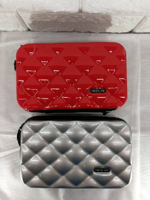 koper mini koper bag import selempang motif kotak