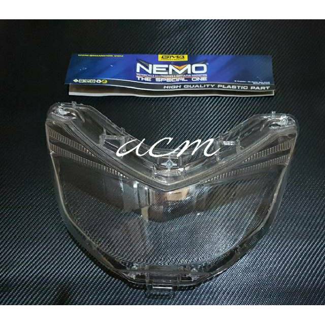 Cover Tutup Mika Lampu Depan Yamaha Nmax Cover Headlamp Nmax Nemo Original Shopee Indonesia