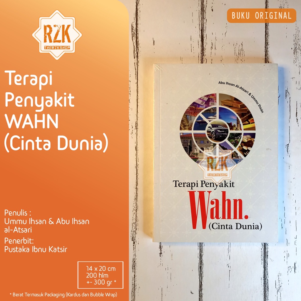 Buku Terapi Penyakit WAHN - Cinta Dunia