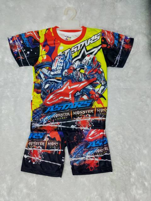 Stelan baju kamen rider/baju anak kamen rider ready size 4-20