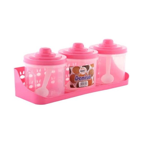 Tempat Bumbu Denissa / Toples Bumbu set Denisa / Tempat bumbu 1 set