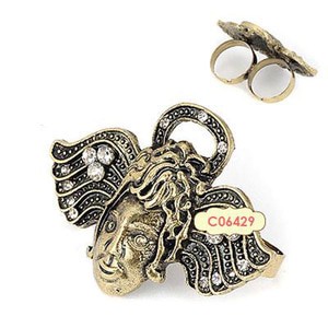 cincin Korea Etnik Multi Color Alloy Multicharm Warna Warni Vintage Harga Grosir Reseller