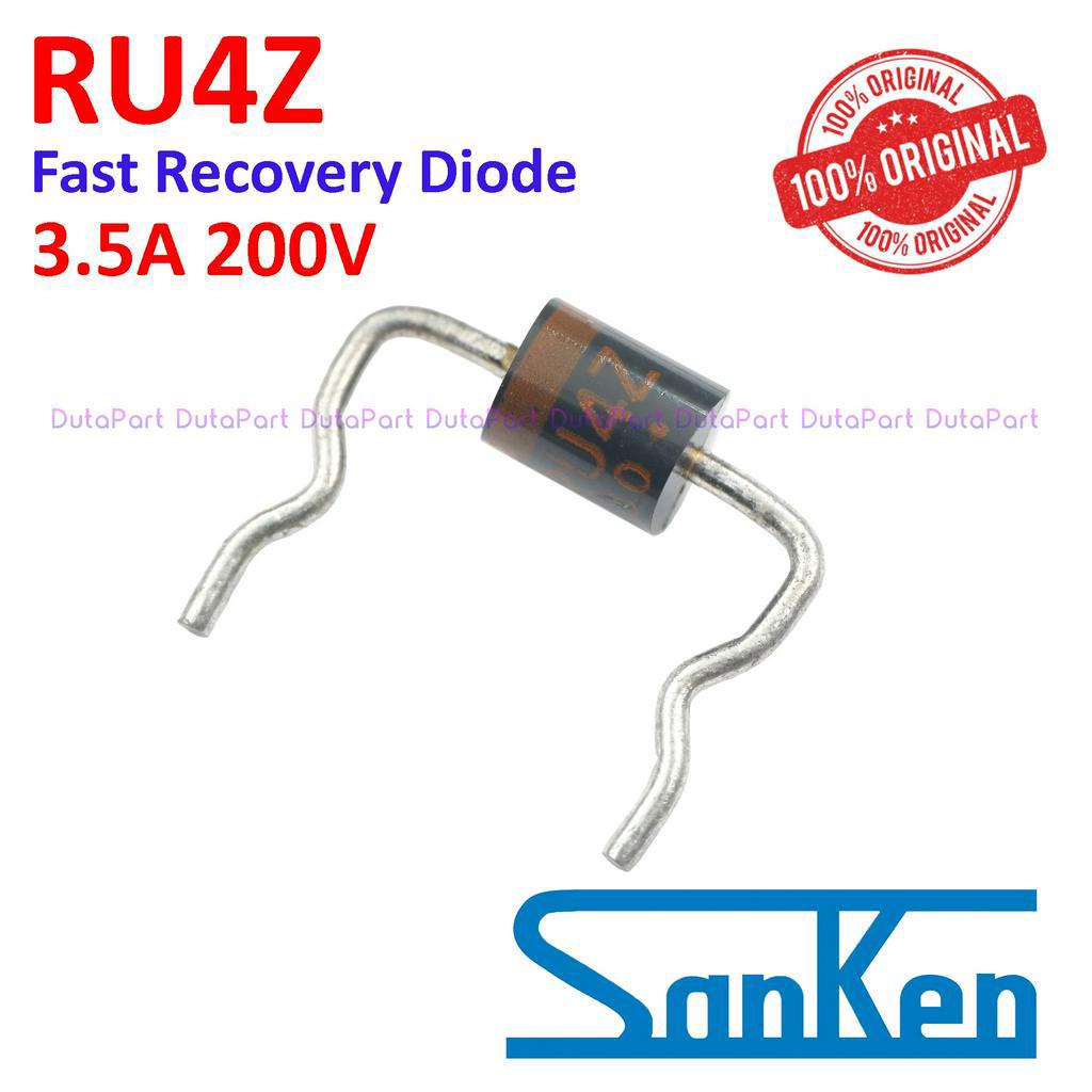 RU4Z 3.5A 200V ORIGINAL SANKEN JAPAN Fast Recovery Diode Dioda