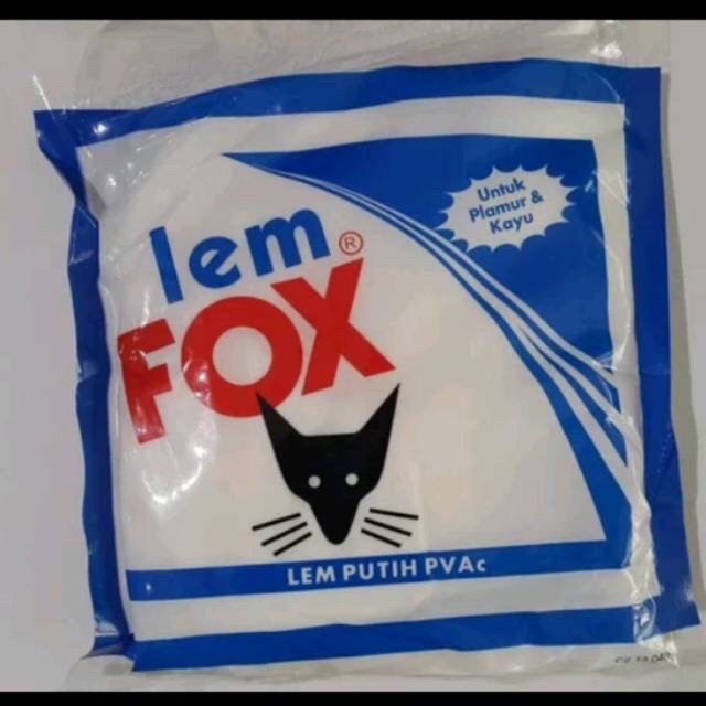 

lem fox kayu 350 gram kemasan plastik