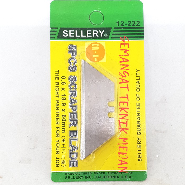 

REFILL ISI ULANG PISAU CUTTER UTILITY KNIFE SCRAPER BLADE SELLERY