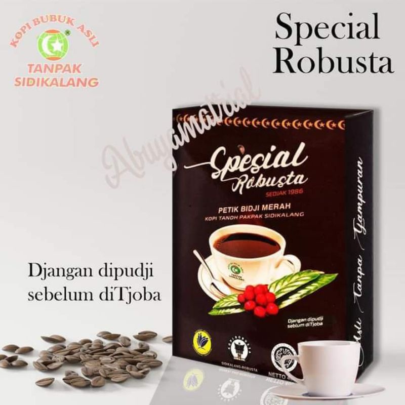 Jual Kopi Bubuk Spesial Robusta Tanpak Sidikalang Oleh Oleh Khas Medan Shopee Indonesia 9729