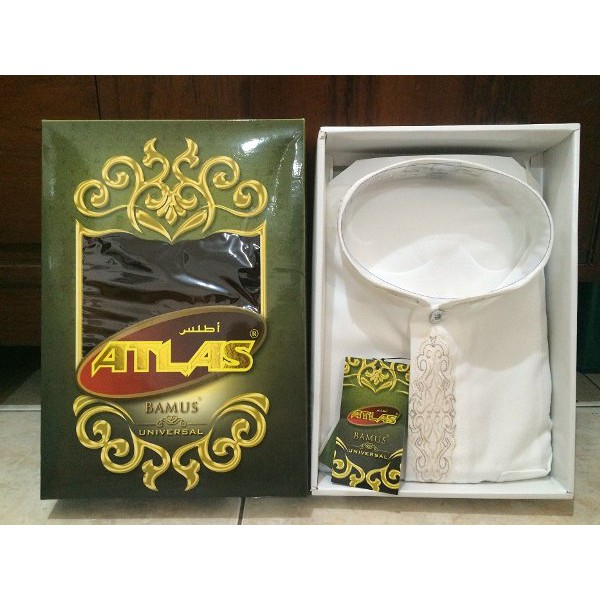 Termurah Baju Koko Atlas Bamus Universal Warna Putih Ukuran M Diskon 20%