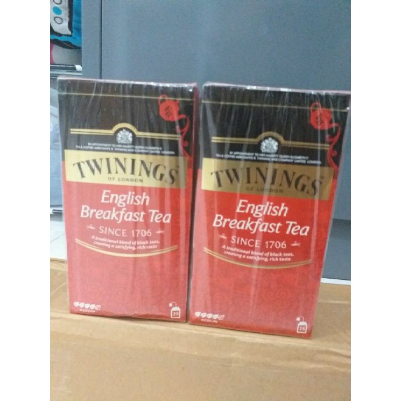 

Twinings Tea - Teh Seduh Twinings 50gr (25x2gr)
