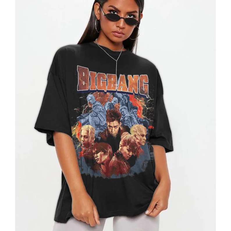 kaos premium Vintage Big Bang Shirt, Big Bang Come Back T-Shirt, Big Bang Tee, Big Bang Merch, Big B