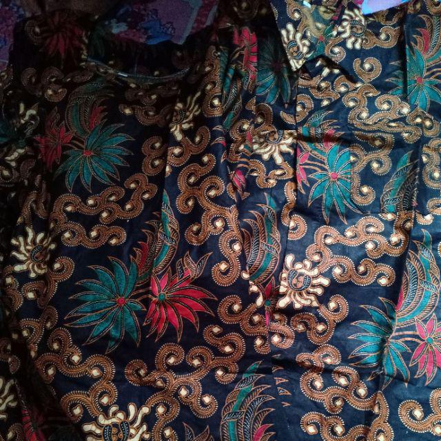 Jumbo Shinta / Atasan Pria Big Size Jumbo Xl Ld 110 / Atasan Batik Wanita Fitri Batik Asifa Fashion