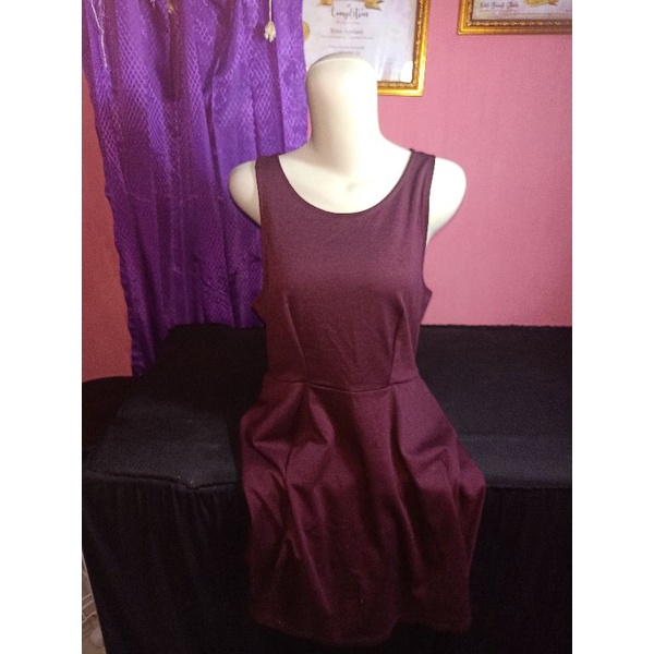 preloved dress sexy cotton on