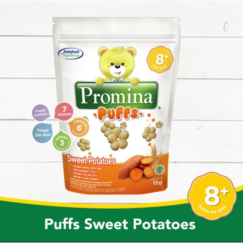 Promina Puff 15gr/Snack Bayi/Cemilan Bayi/Biskuit Bayi Anak