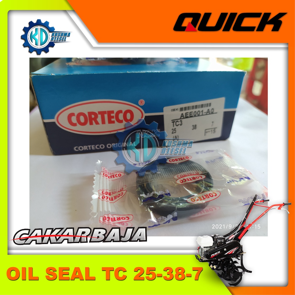 OIL SEAL TC 25-38-7 - OIL SEAL CAKAR BAJA - SEAL CAKAR BAJA - SEAL GARDAN CAKAR BAJA
