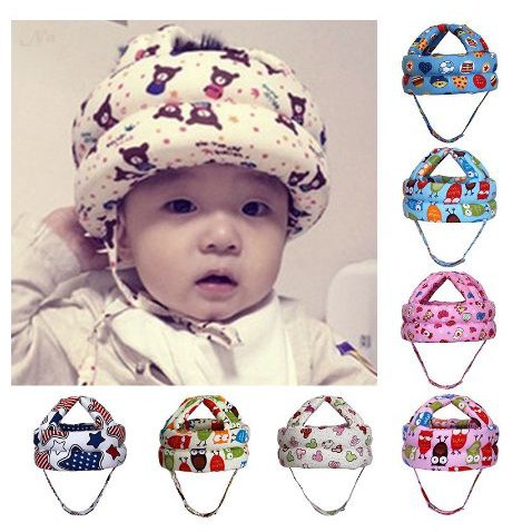 Topi Anti Benturan Topi Bayi Topi Anak Topi Balita Helm Anak Baby Head Protector Safety Helmet