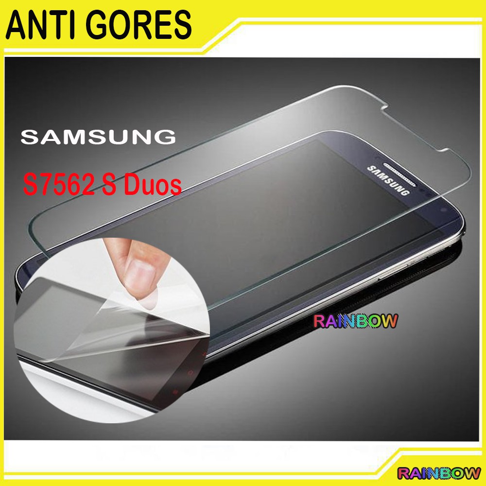 Anti Gores Samsung i9200 i9300 Note 4 S5 S5282 S5830 ACE S6810 7562 6310 Screenguard Pelindung Layar Gadget Antigores Screen Guard HP Screen Protector Clear Bening Handphone