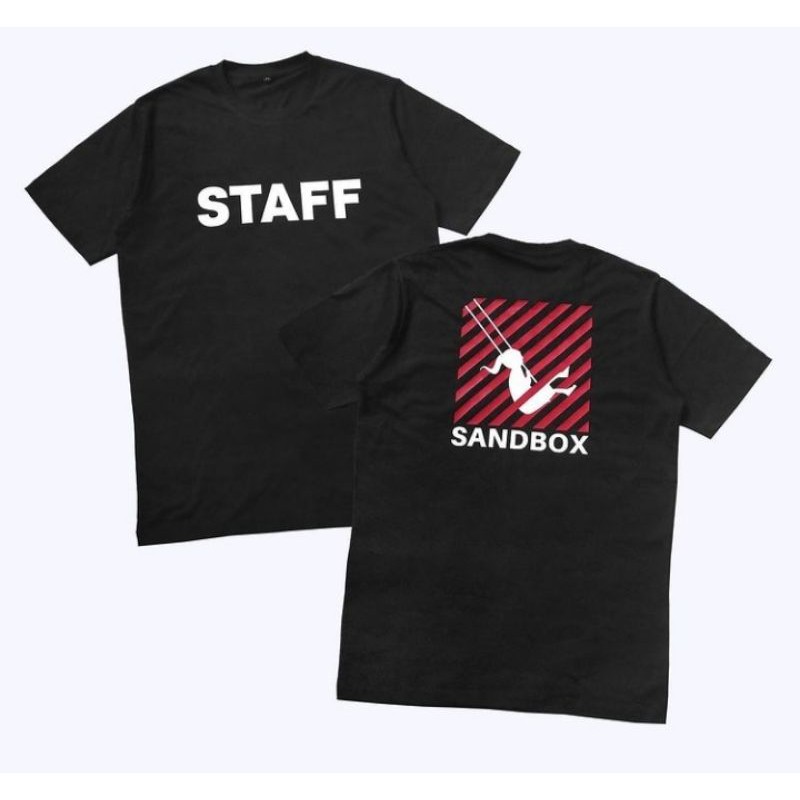 staff sandbox kaos distro tshirt
