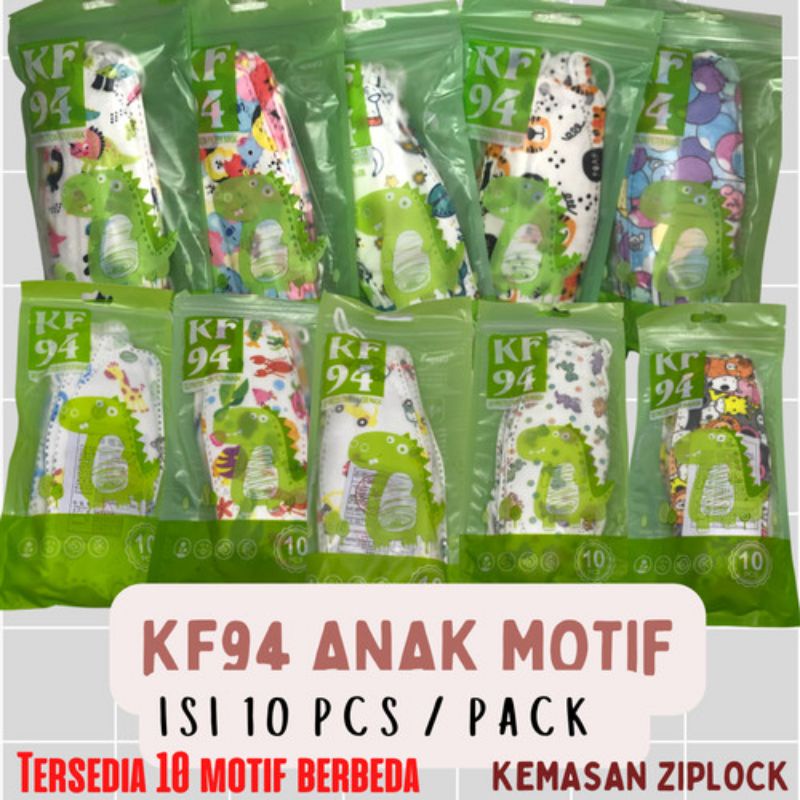 KF94 ANAK MOTIF 10pcs