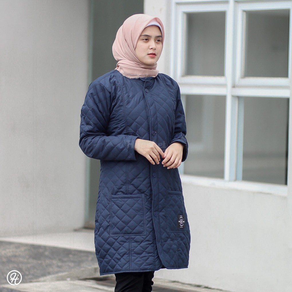 HIJACKET BELVA WANITA MUSLIMAH HIJAB ORIGINAL OFFICIAL I JAKET HIJAB WANITA MUSLIMAH PANJANG-2