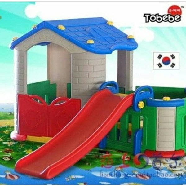 PROMO PEROSOTAN PROSOTAN TOBEBE BIG HAPPY PLAY HOUSE PLAYHOUSE WITH SLIDE TERMURAH