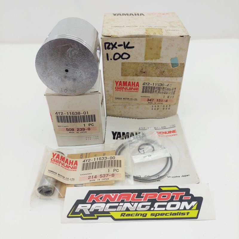 Piston Kit Rxking (Piston Ring Klip Pen) Japan 4Y2 OS 100