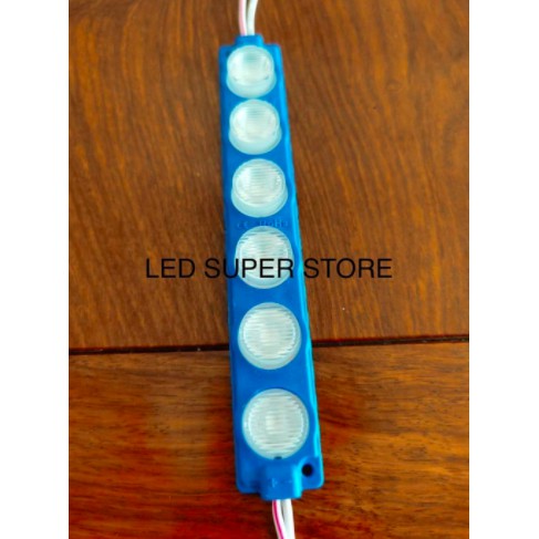 Modul Mata Timbul Besar 6 LED 3030 Tipe 13620 24 Volt - Isi 50