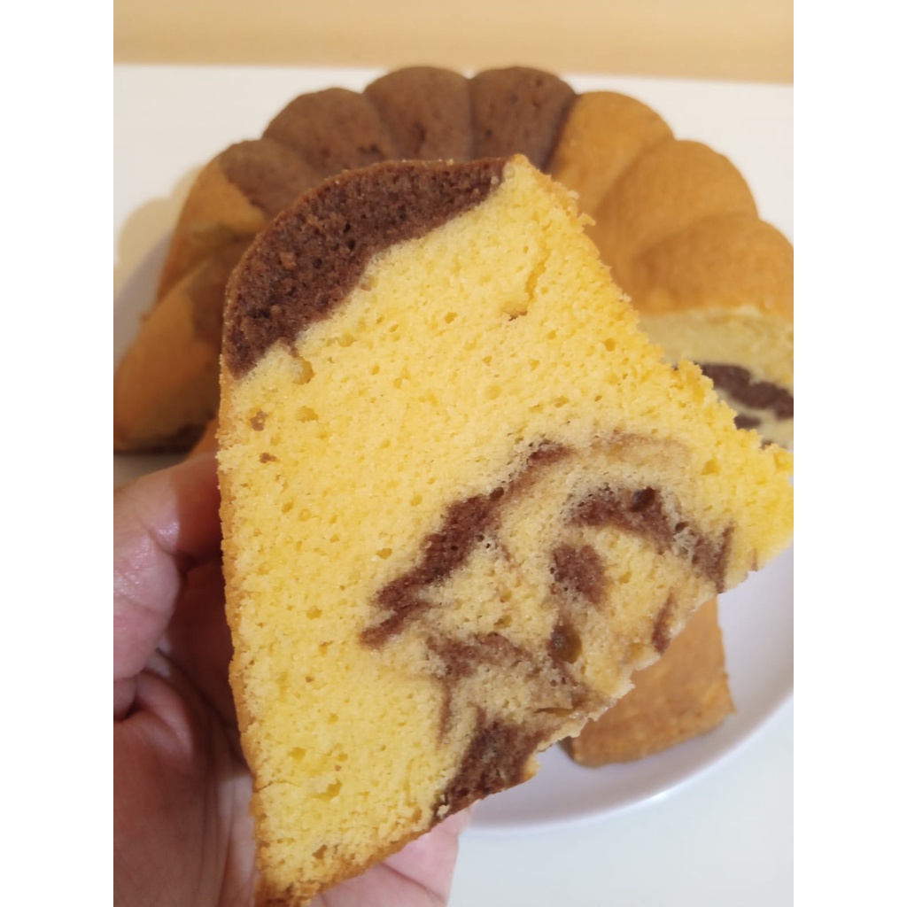 

BOLU MARMER BULAT CANTIK RESEP EYANG