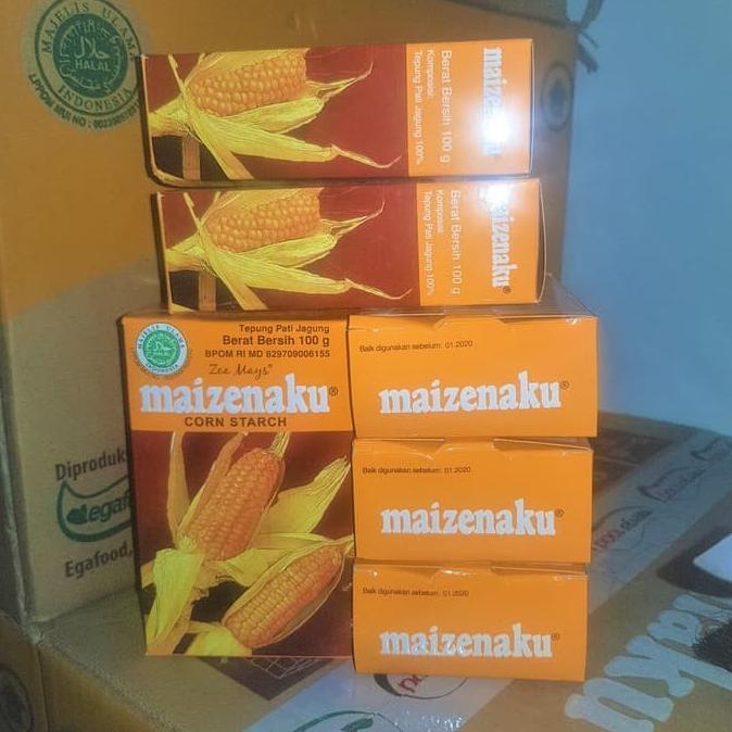 

Tepung Jagung MAIZENAKU 100 gram Corn Starch maizena pati jagung 100gr