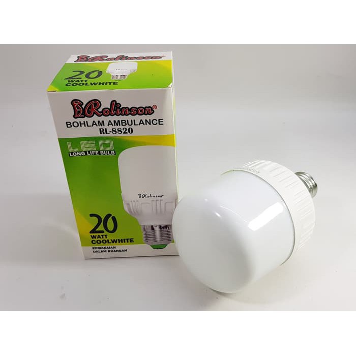 Lampu LED CAPSUL 20 watt Merk ROLINSON Cahaya cool white