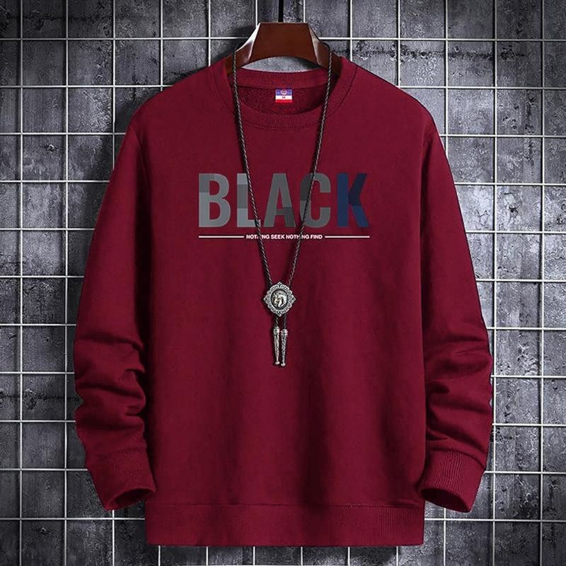 COD/DS/BAJU SWEATER BLACK ( M - L )