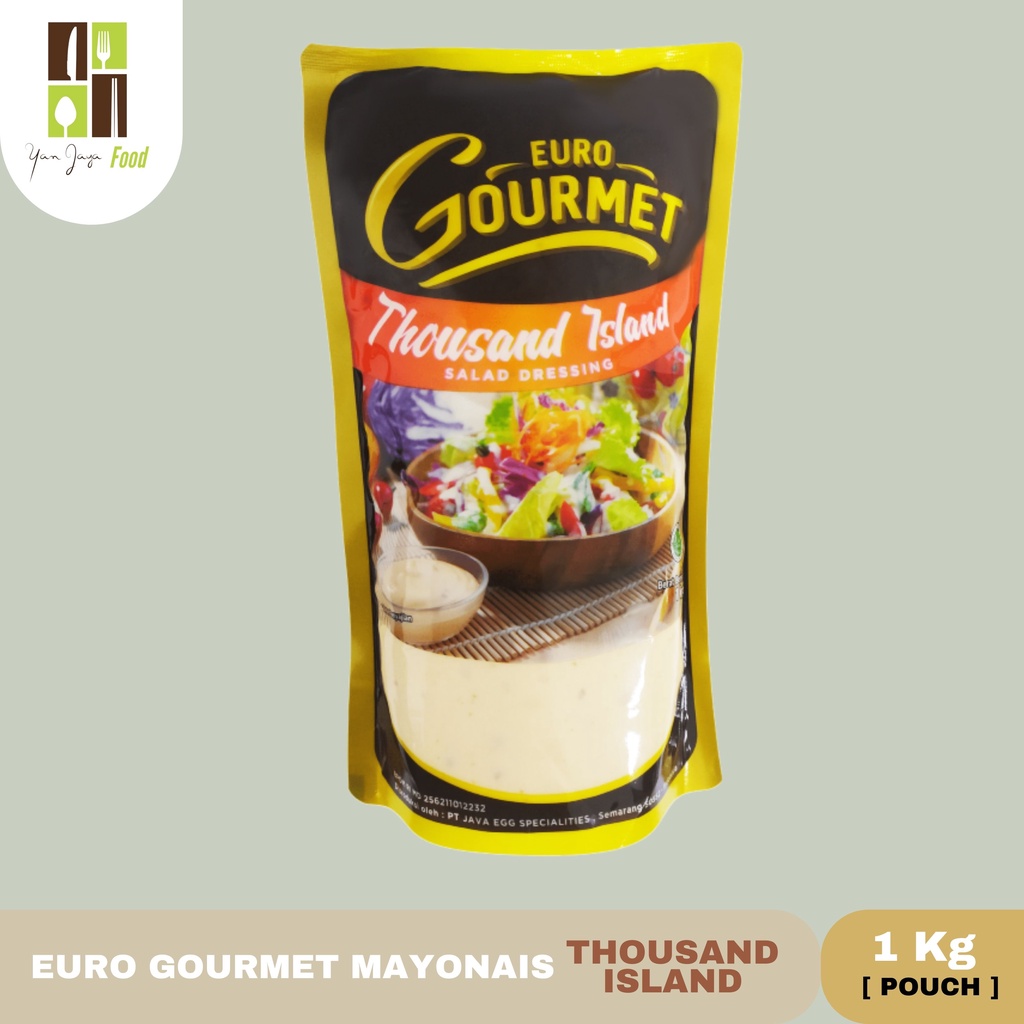 Euro Gourmet Mayonaise Pedas / Thousand Island / Sweet Mayo [1KG]