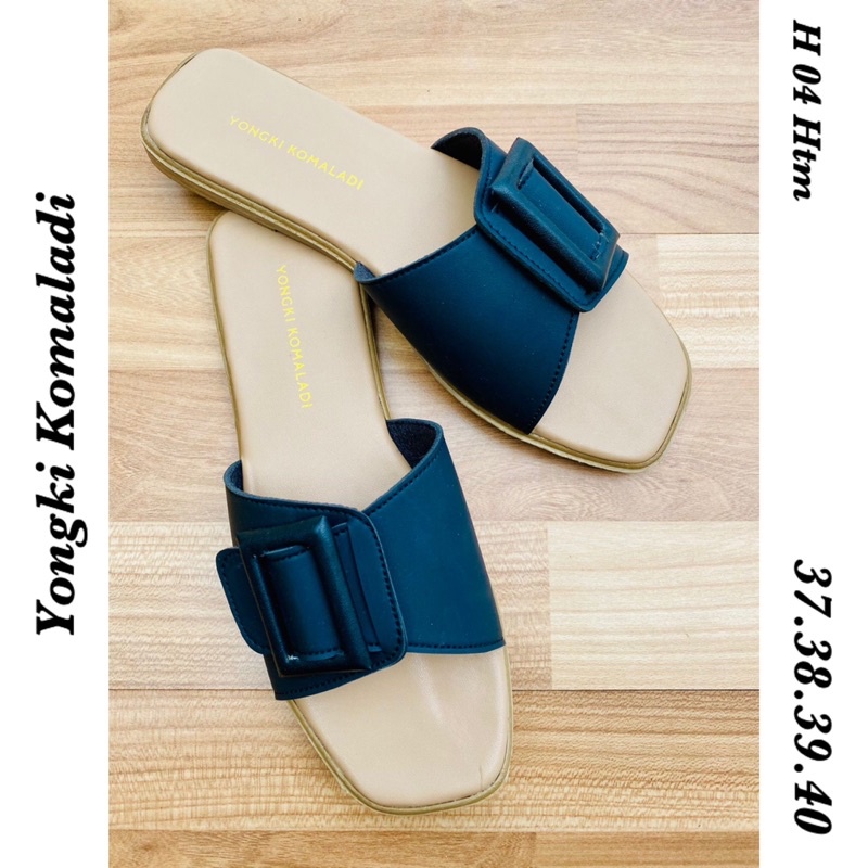 sandal slip kunyit hitam yongki H04