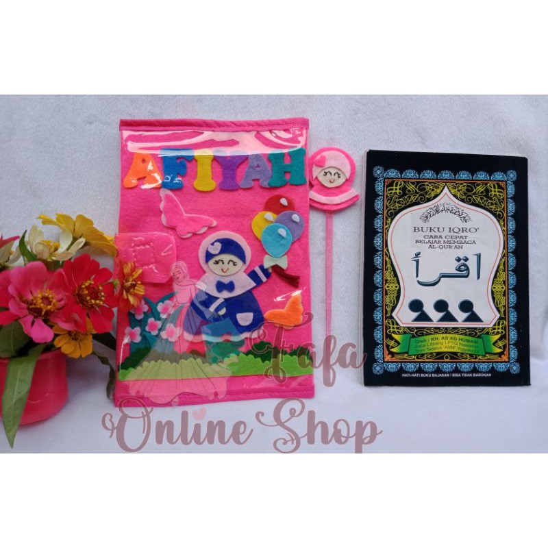 

Sampul iqra flanel besar
