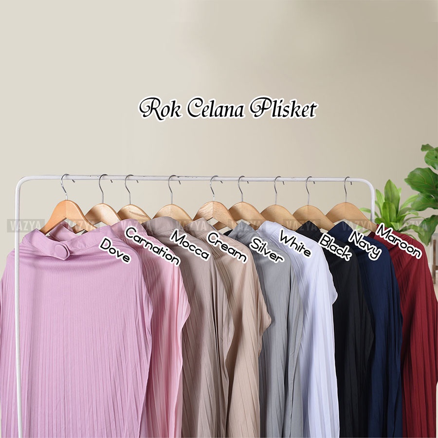 Rok Celana Plisket 2in1