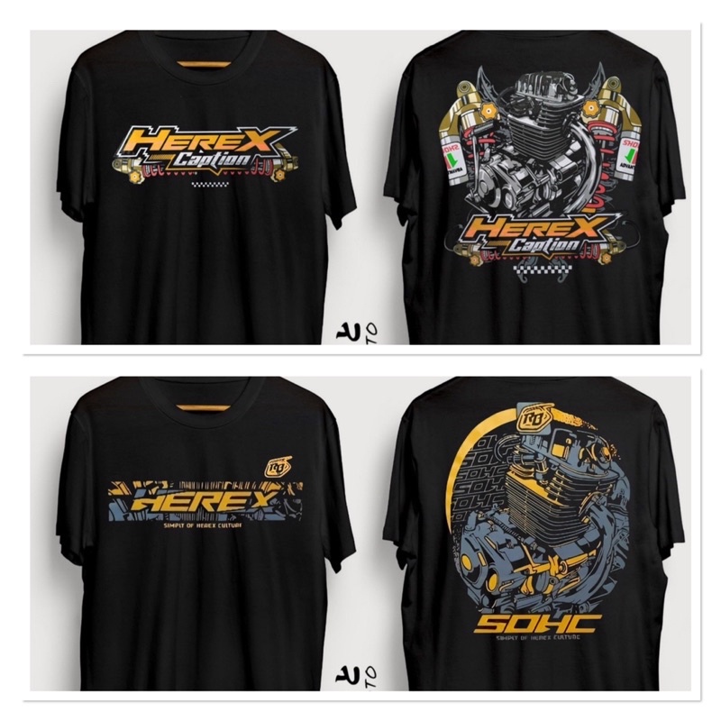 KAOS RAMADHAN RACE HEREX SOCH / HEREX CAPTION MURAH