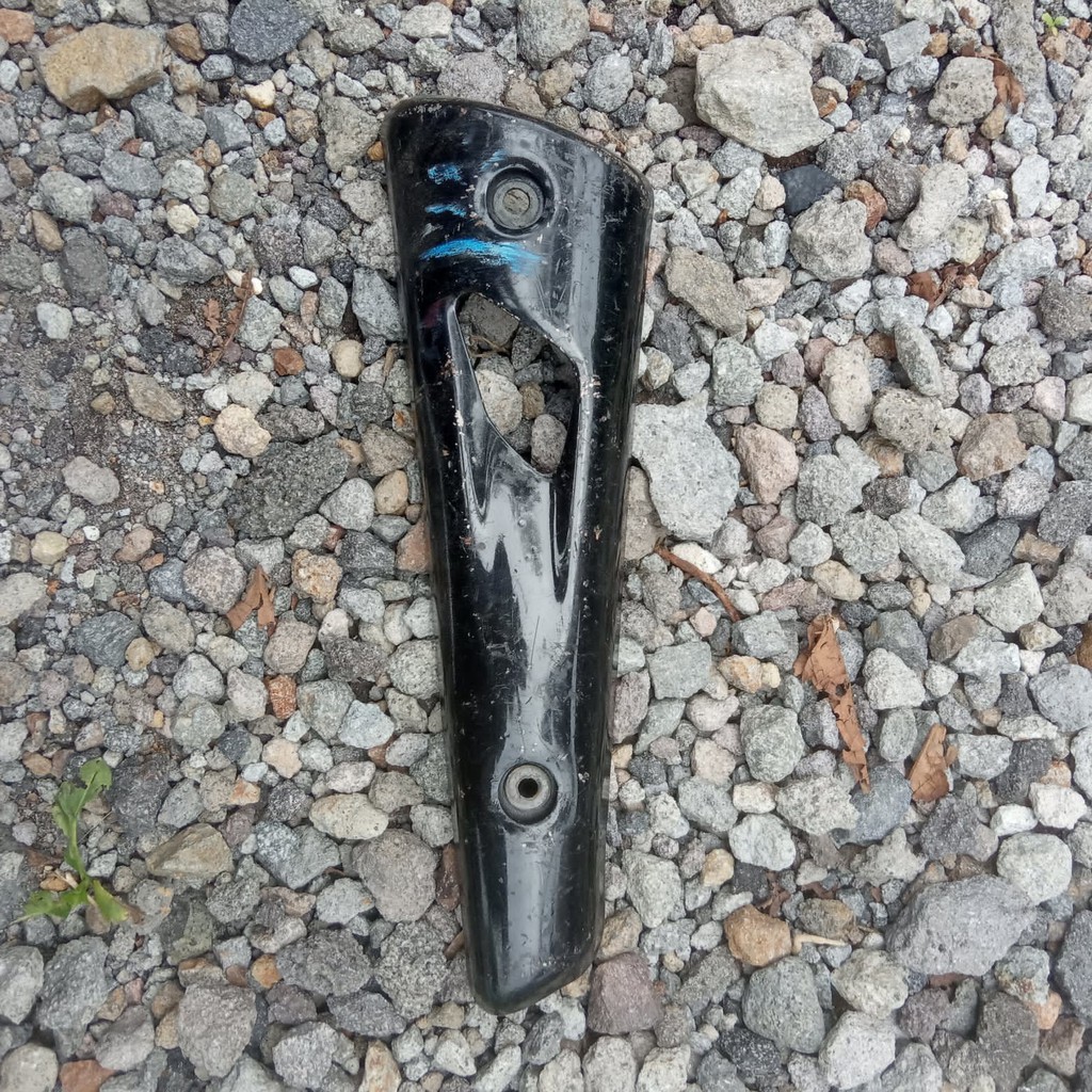 Tameng tutup knalpot depan Yamaha Jupiter MX lama 135 lama original copotan motor