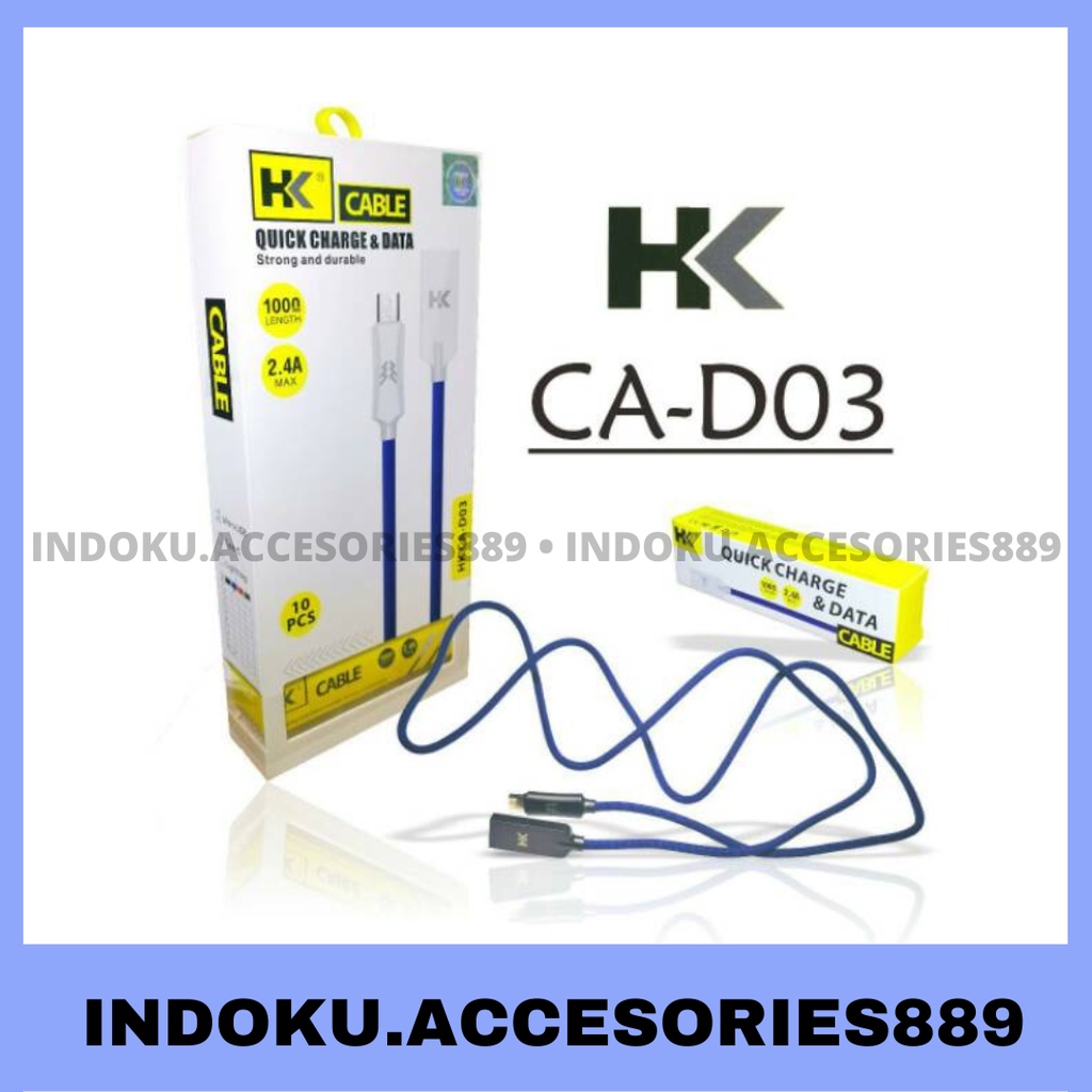 Kabel HK CA-D03 Micro,Lightning,Type C Original