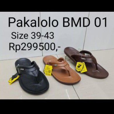 sandal pakalolo BMD01/ sandal kulit pria