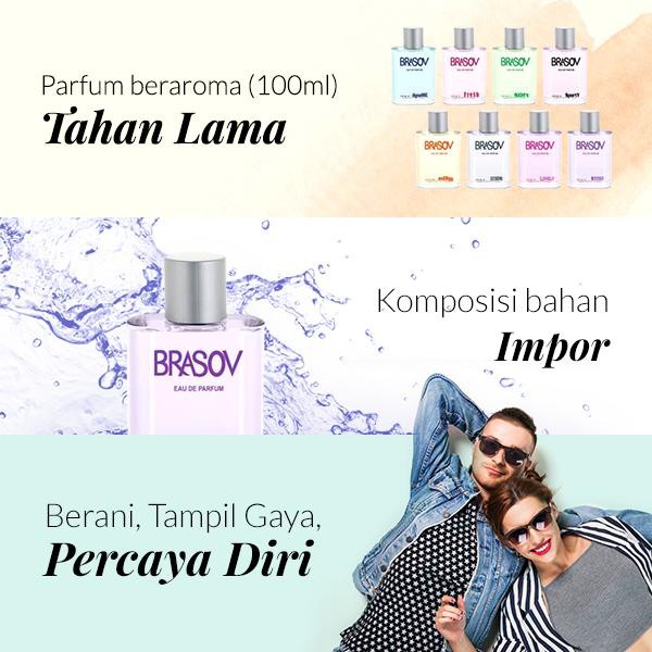 ❤ BELIA ❤ BRASOV (✔️BPOM) Eau De Parfum 100ml Original Halal | EDP brasov besar minyak wangi tubuh