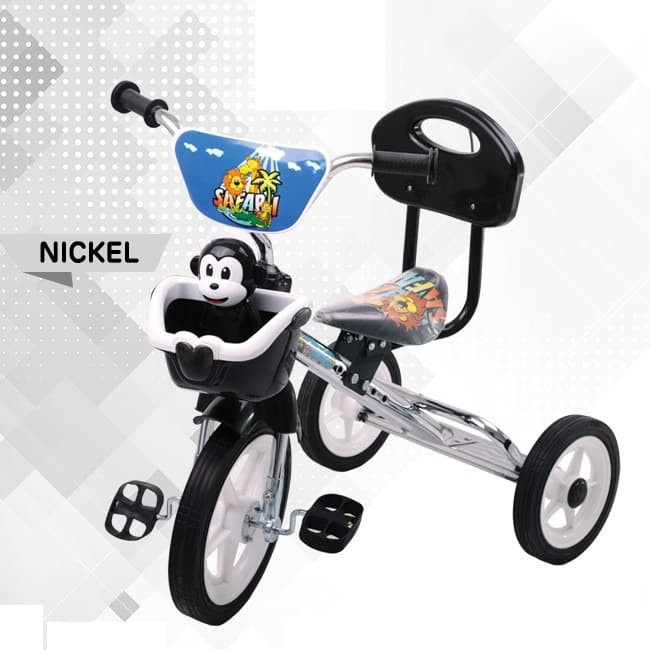 BMX 921 NIKEL MAINAN ANAK SEPEDA RODA TIGA