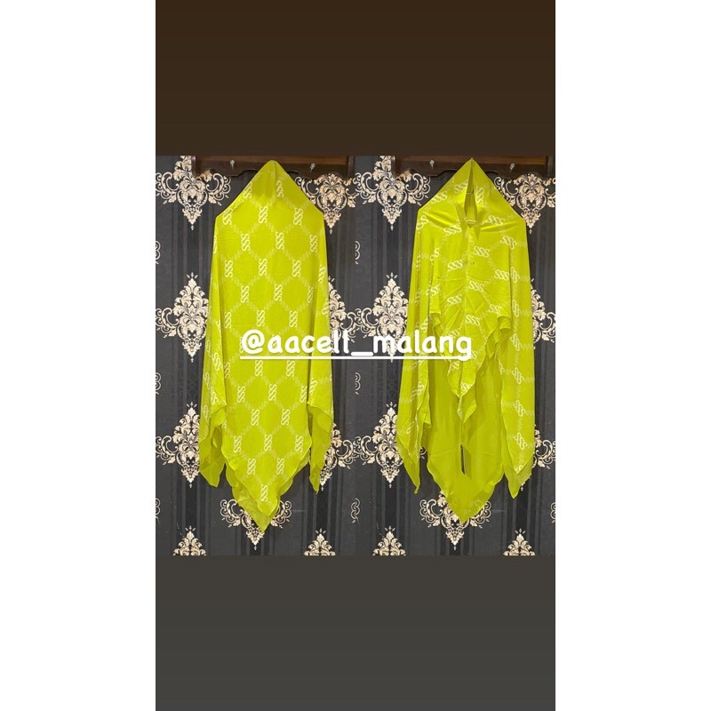 Sisesa berkha lime green Khimar Berkha Sisesa Nwt