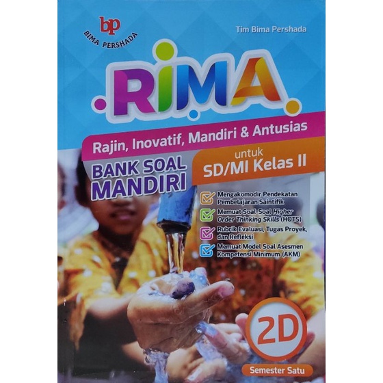 

Buku SD / MI Rima Kelas 2 D Bima Persada